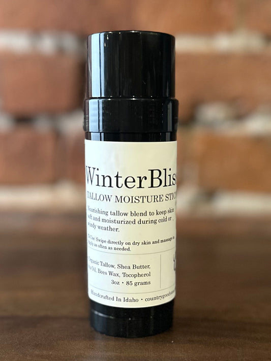 Winterbliss tallow moisturizer stick