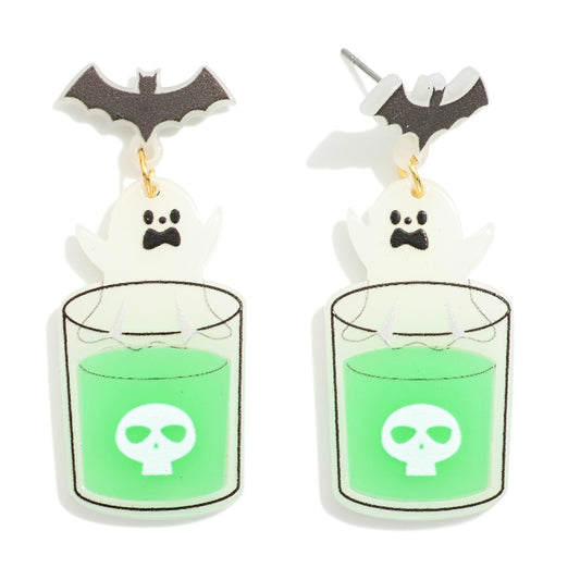 Ghosts and poison earrings