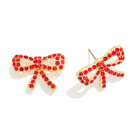 Joy bow earrings