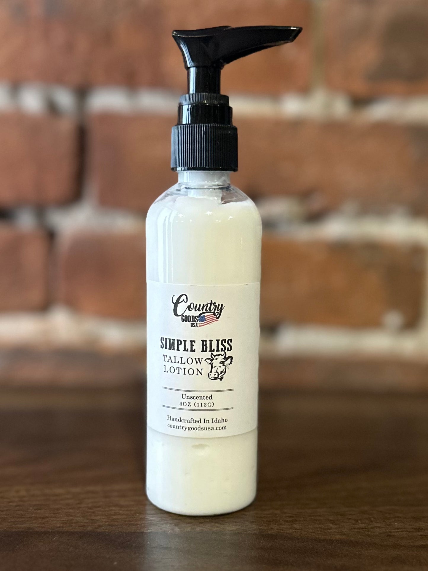 Simple bliss tallow lotion