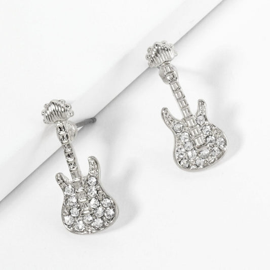 Crystal guitar Earrings