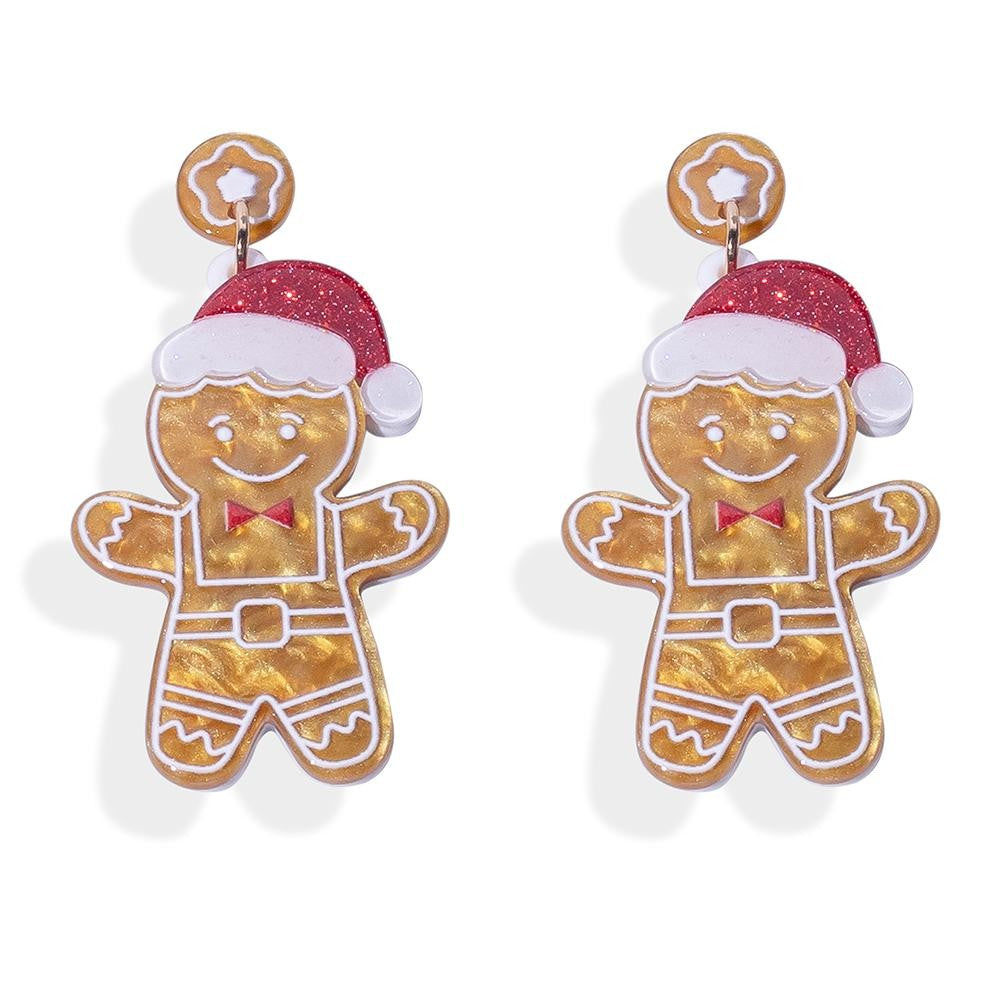 Gingerbread earring