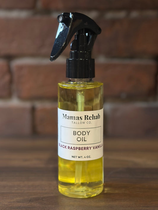 Mamas rehab body oil
