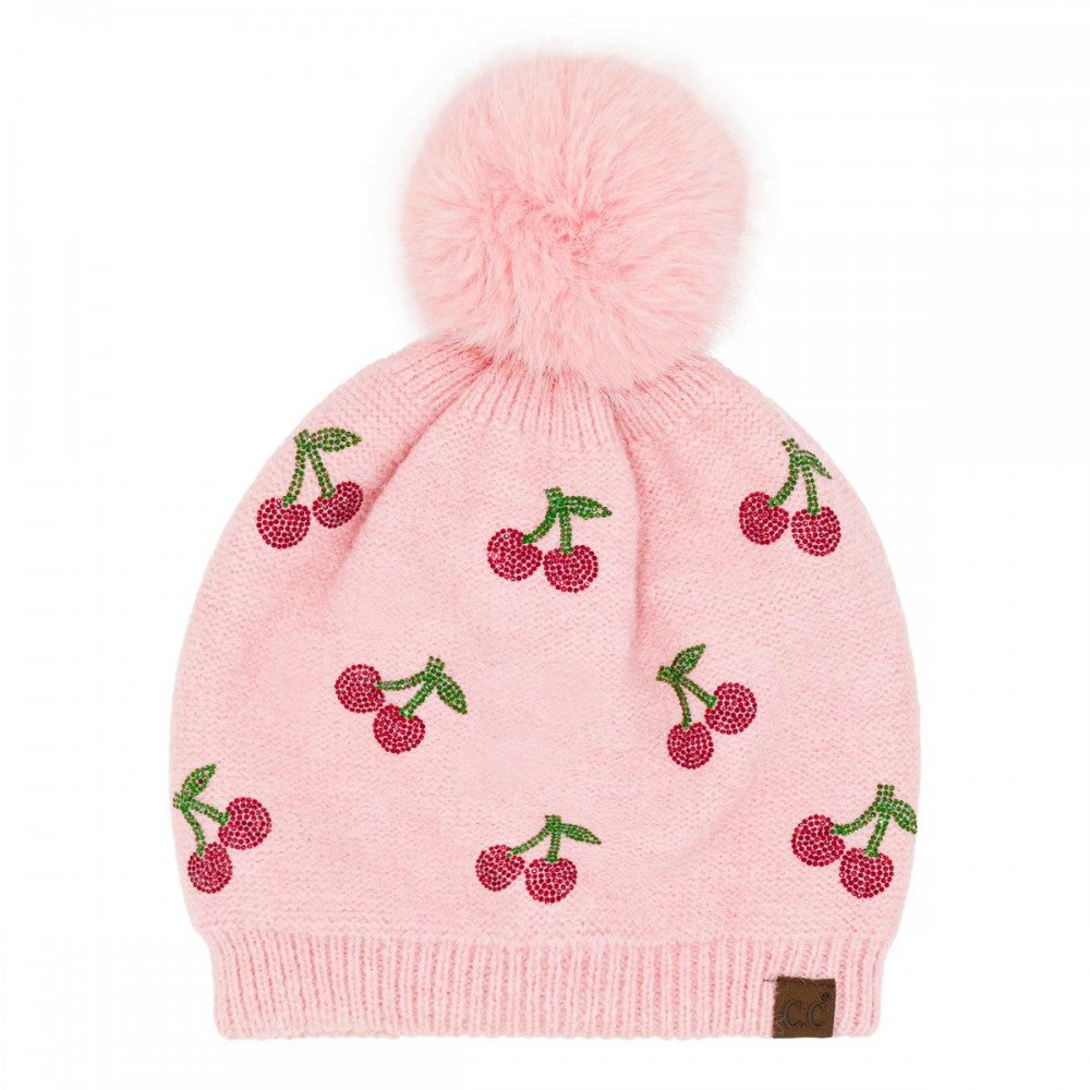 Cherry CC beanie