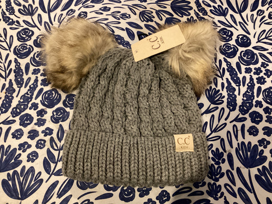 Kid Pom Pom beanie