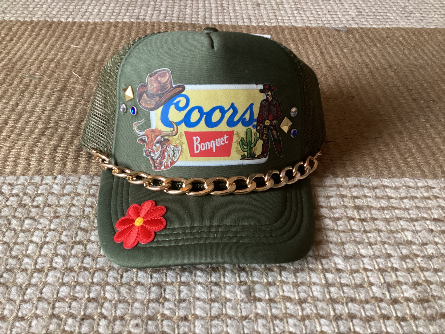 Coors banquet trucker hat