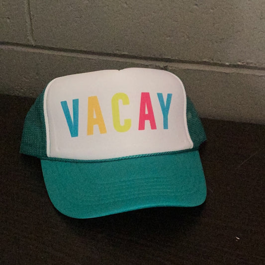 Vacay trucker hat