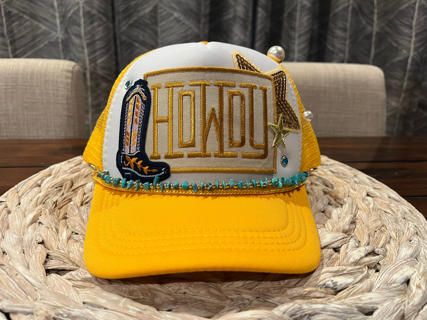 Howdy trucker hat