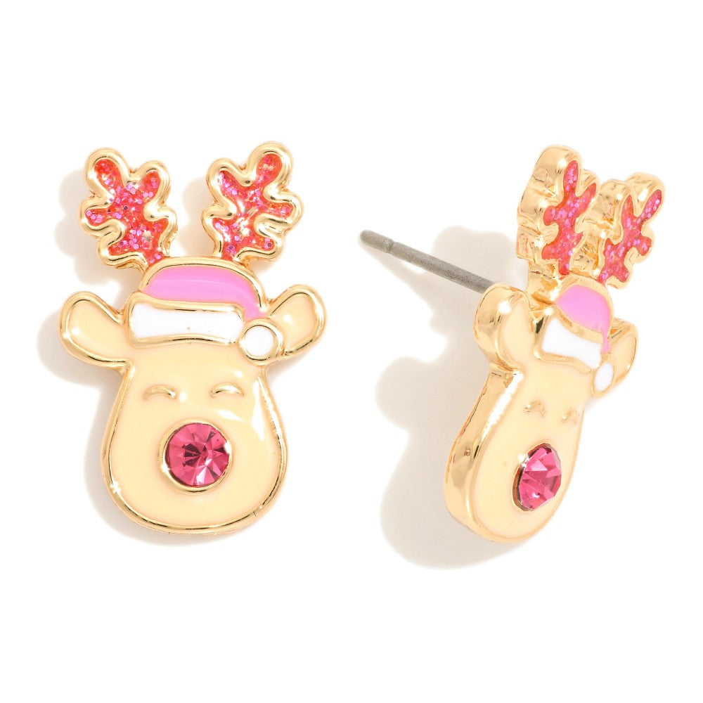 Rudolph Earrings