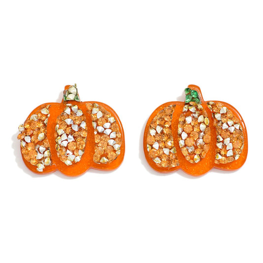 Glittery pumpkins