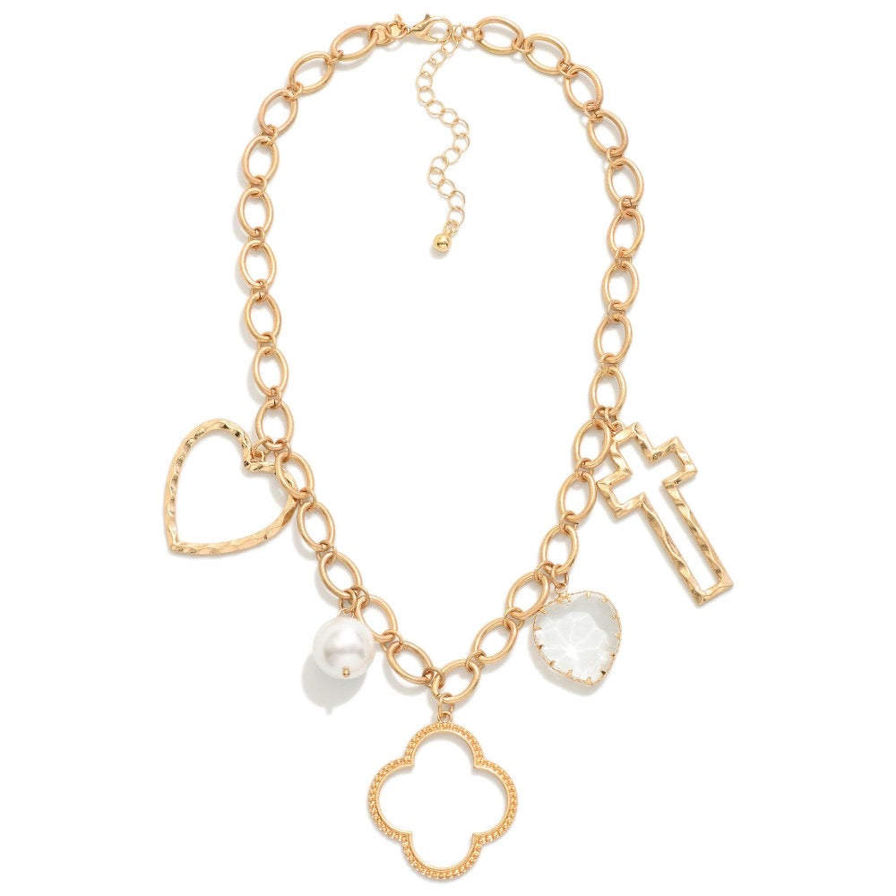 Hammered Bella Necklace
