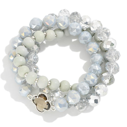 Poppy stack bracelet