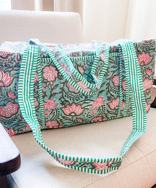 Quilted Duffel Bag