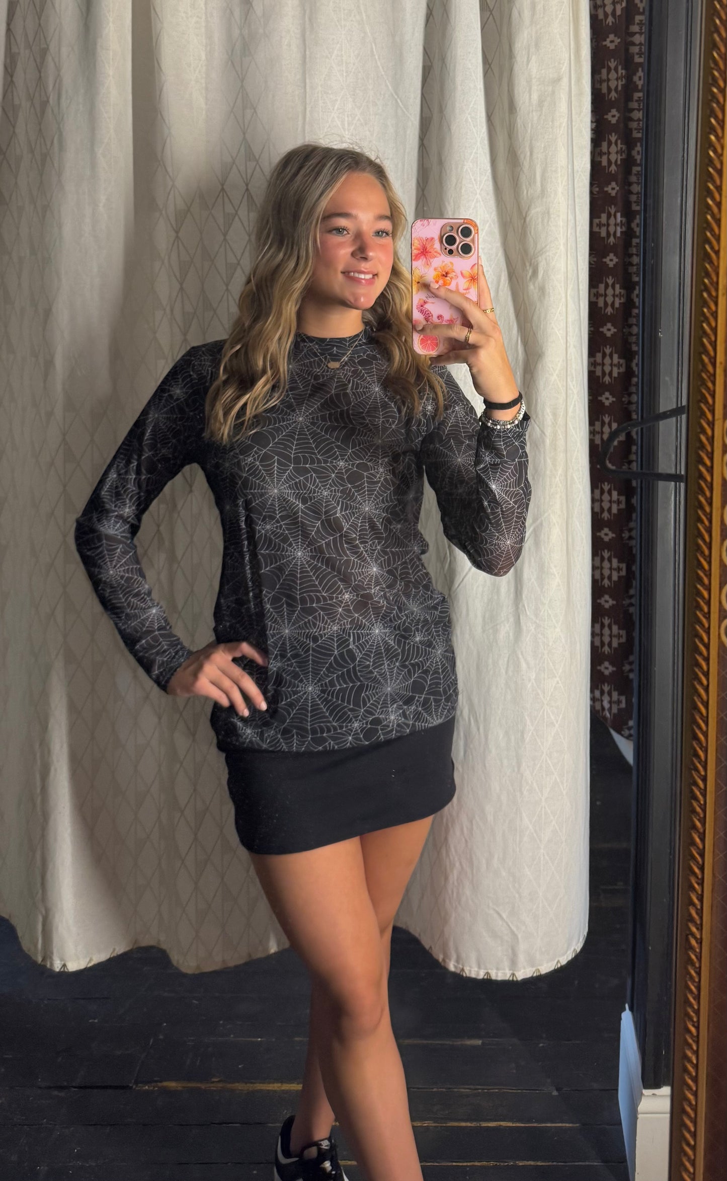 Bunch o webs mesh top
