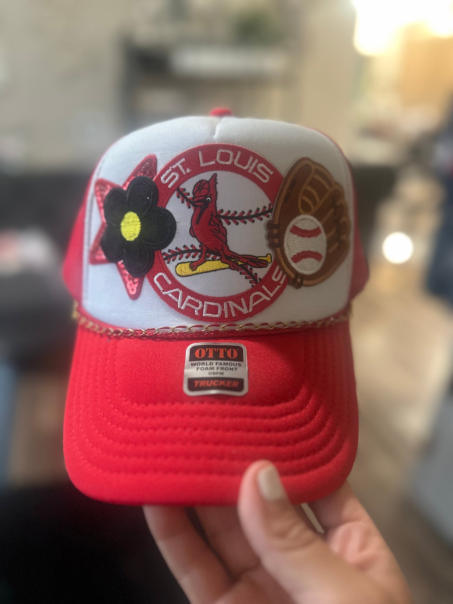 One of a kind cards trucker hats