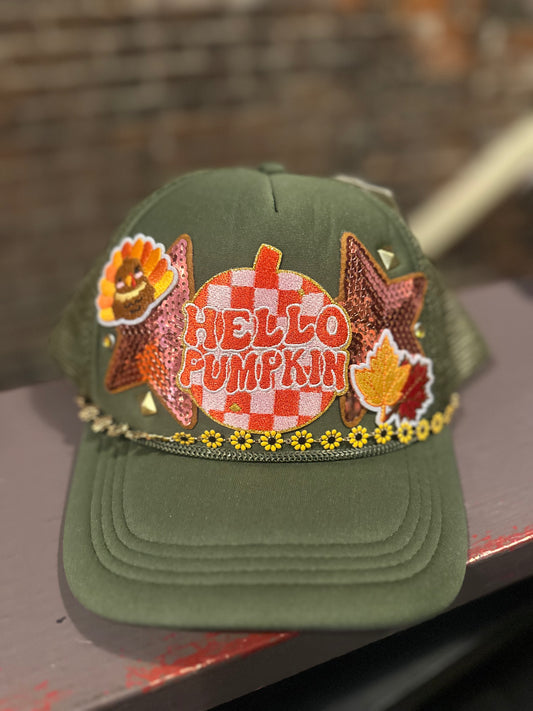 Hello pumpkin trucker
