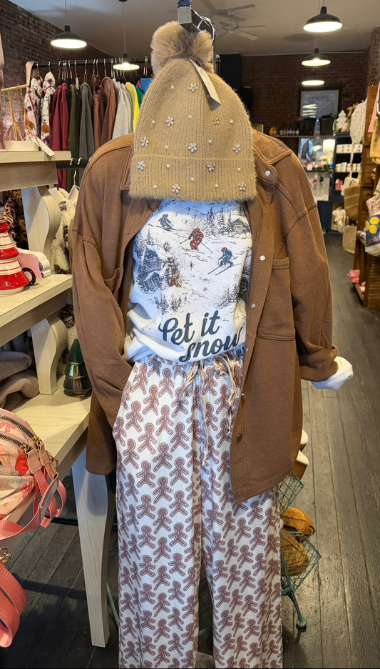 Let it snow sweatshirt