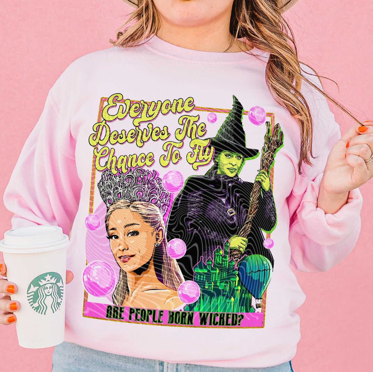 Are all people born wicked sweatshirt