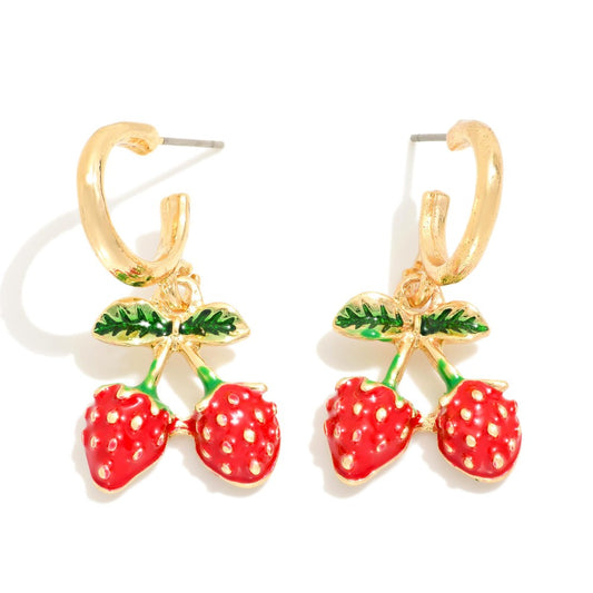 Berry bliss earrings