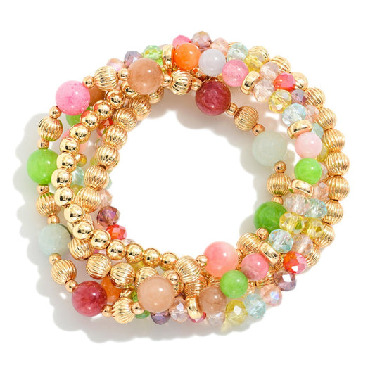 Summer beaded bracelets