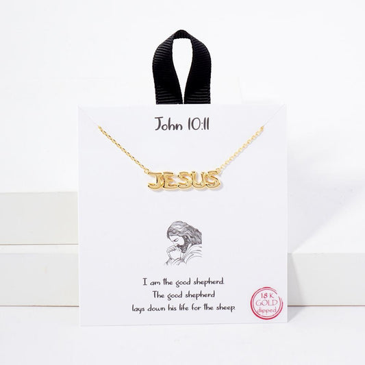 John 10:11 necklace