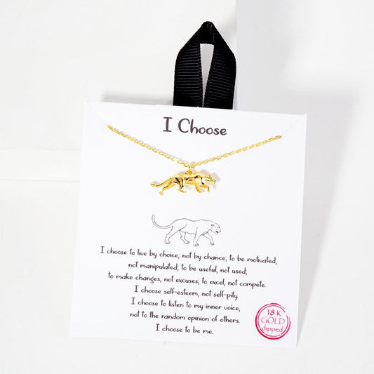 I chose necklace