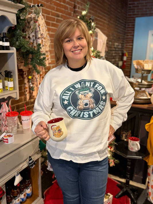 Starbies bear sweatshirt