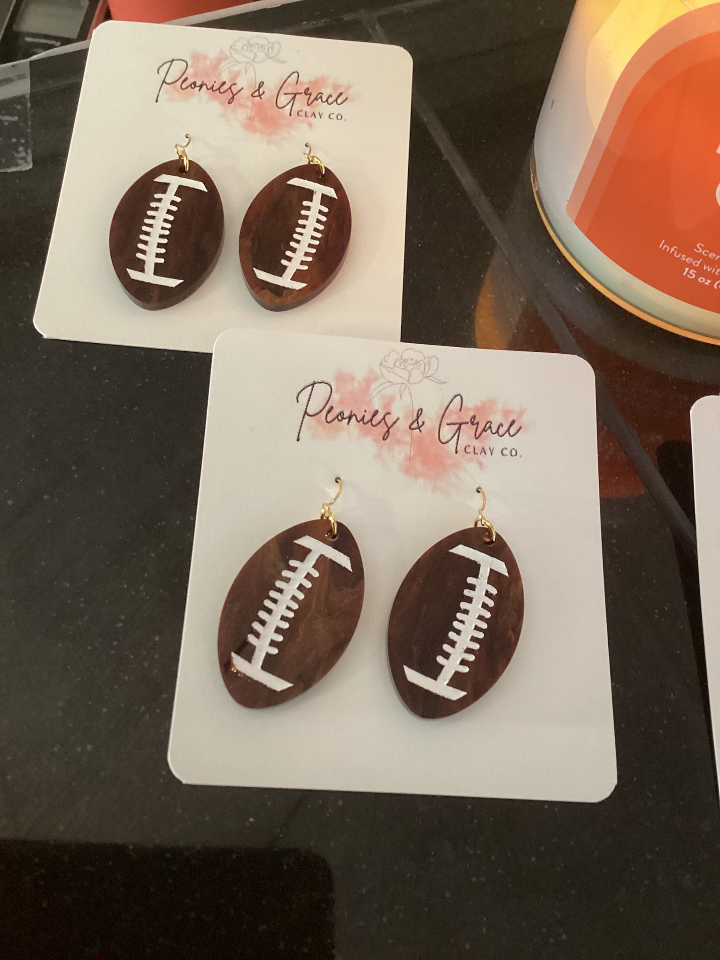 FootBall Earrings