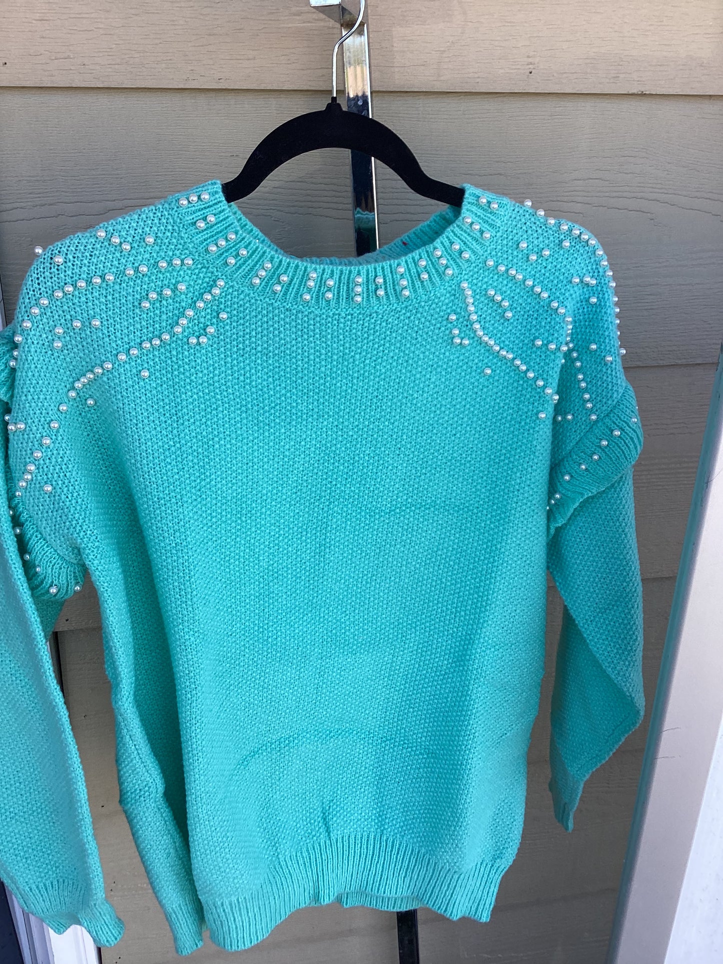 Mint Pearl Sweater