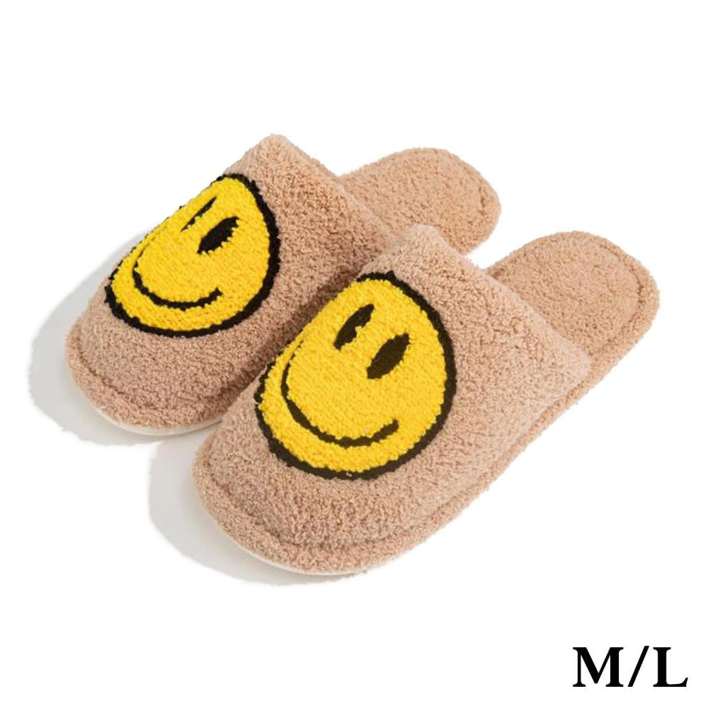 Smiley slippers