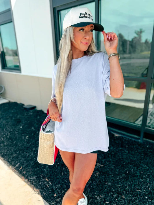 Birdie relaxed lilac tee
