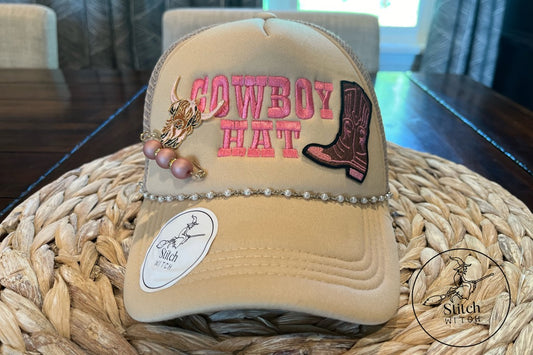 Cowboy hat trucker