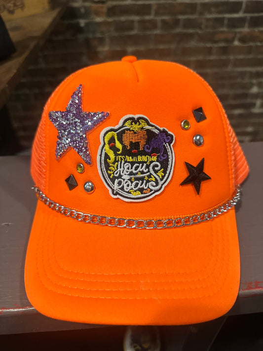 Blingy hocus Pocus trucker hat