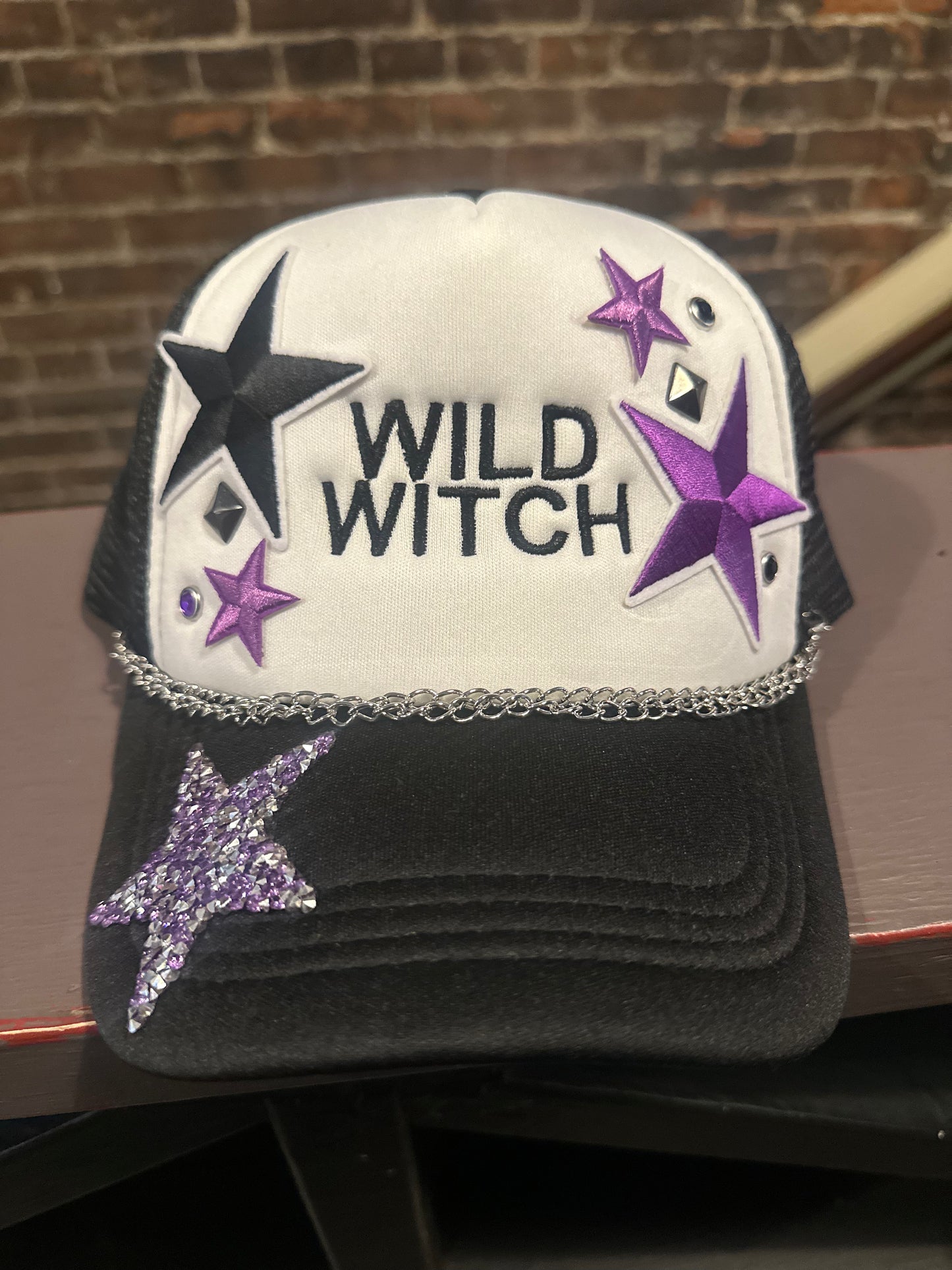 Wild with trucker hat