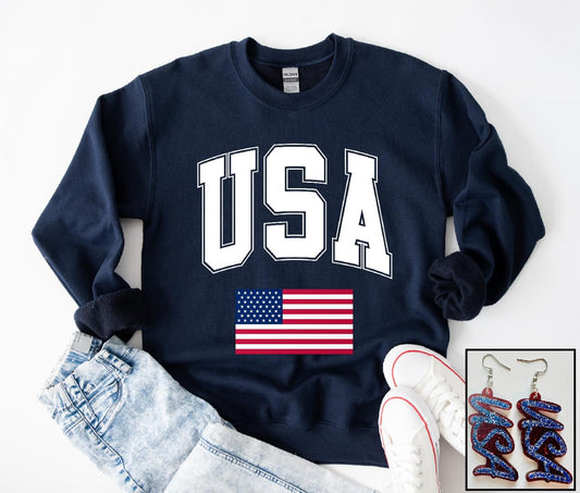 Navy USA sweatshirt