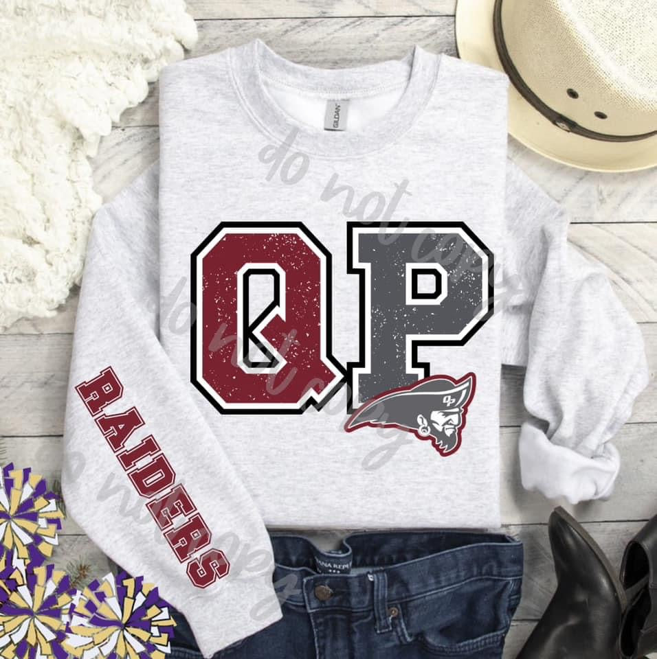 QP raiders sweatshirt