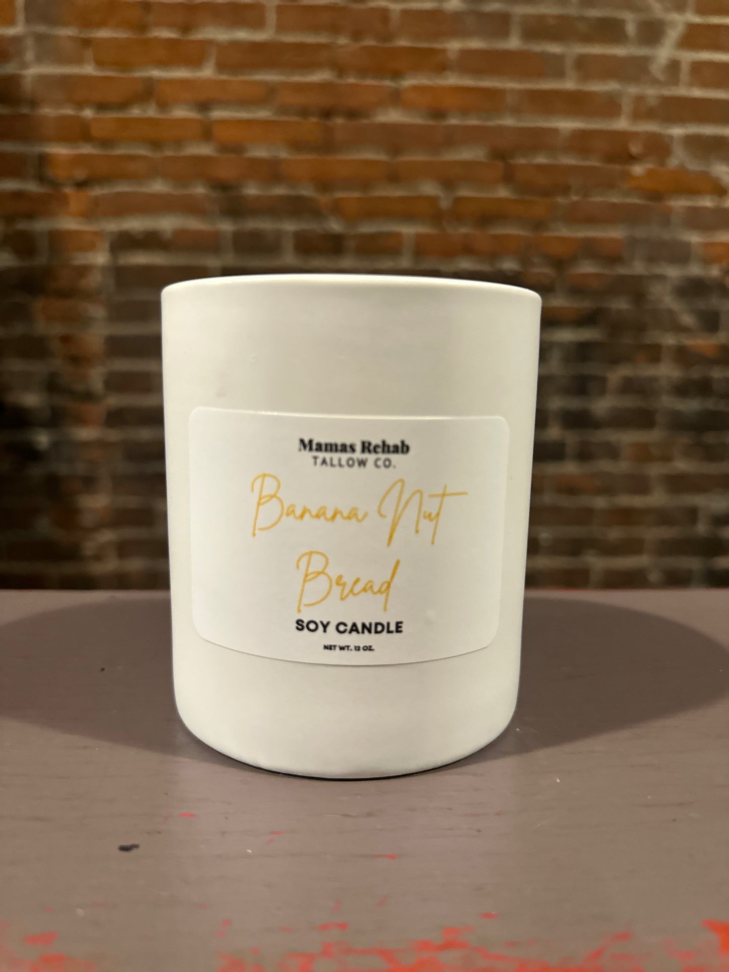 Mamas rehab candles 12 oz wood wick