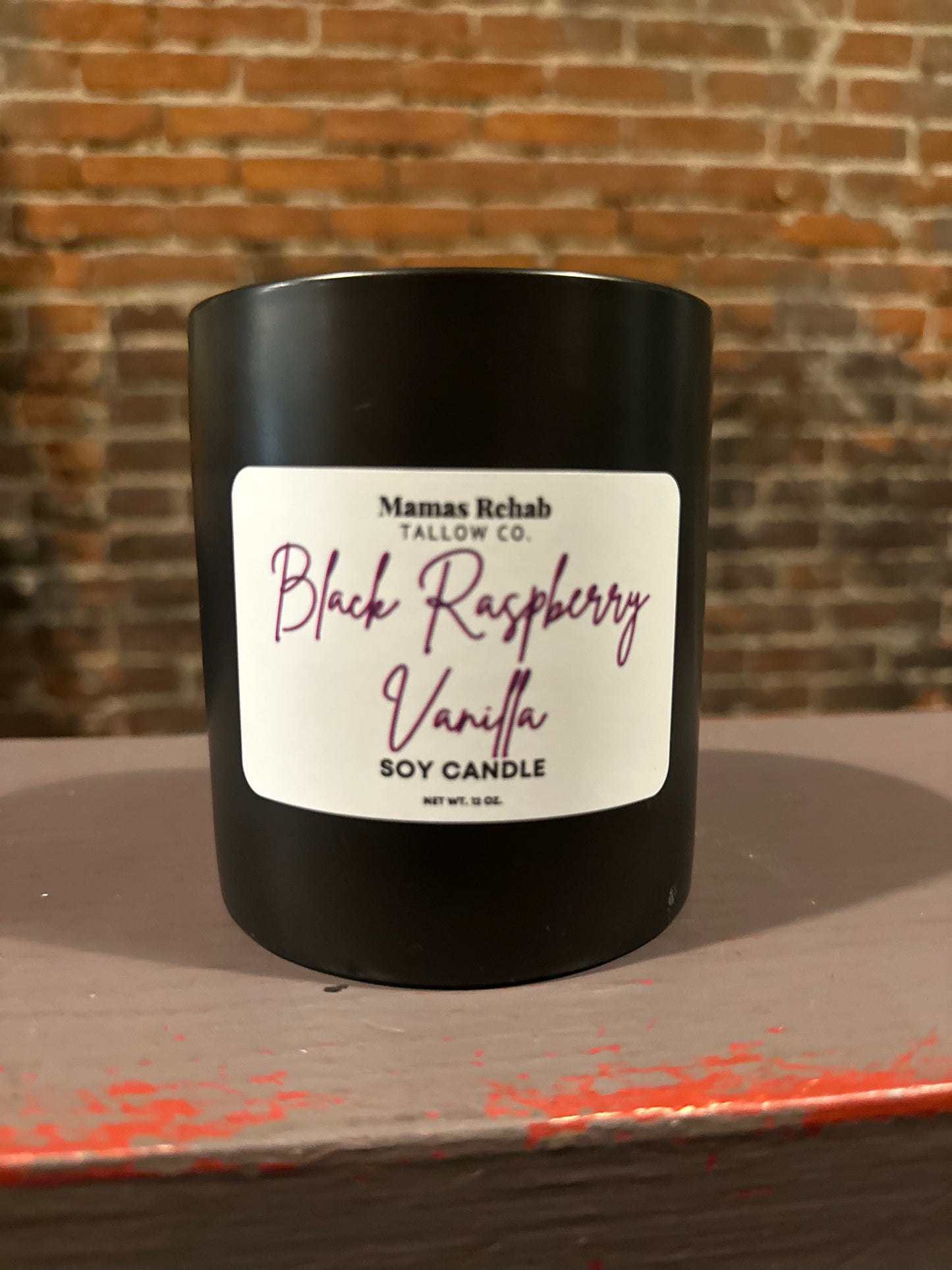Mamas rehab candles 12 oz wood wick