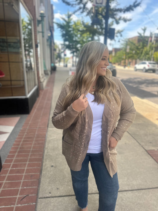 Delilah Dot Cardigan