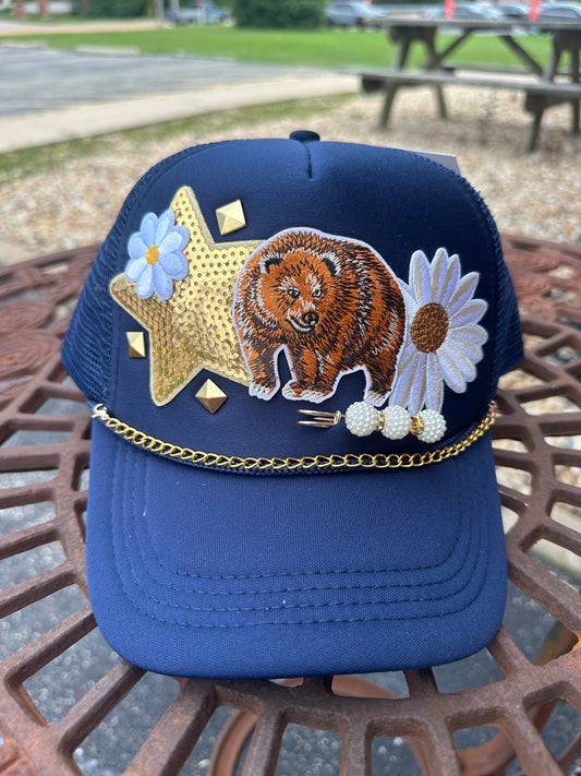 Bear trucker hat