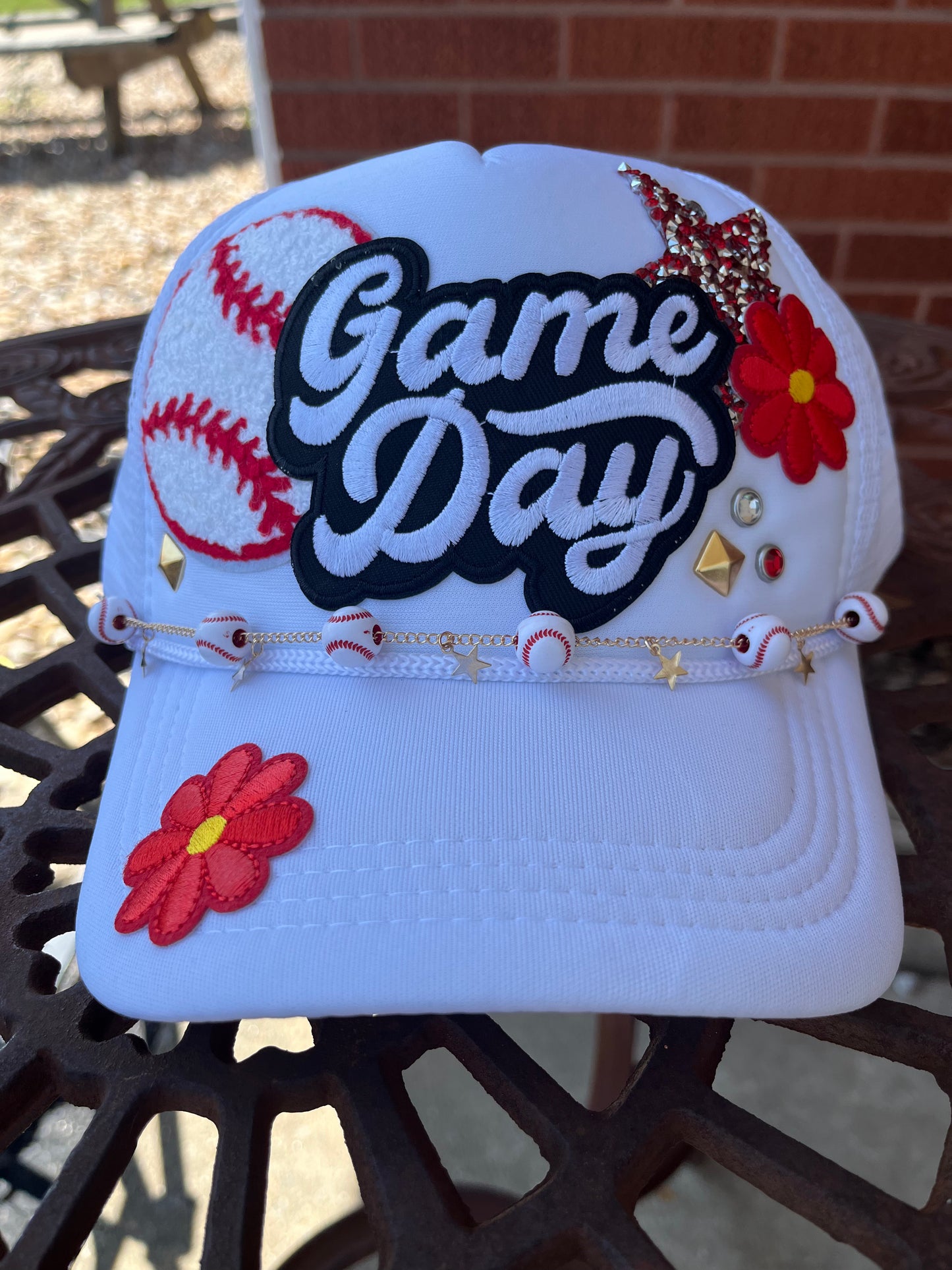 Gameday baseball trucker hat