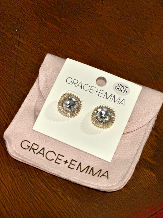 Large rhinestone studs