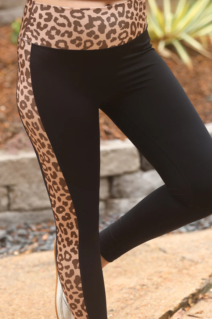 Wild side printed leggings