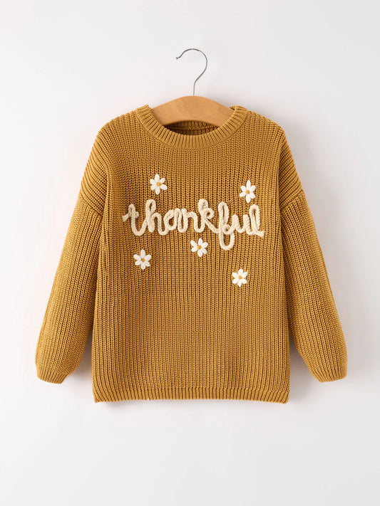 Kids Thankful sweater