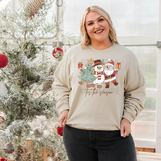 Vintage tis the season sweatshirt