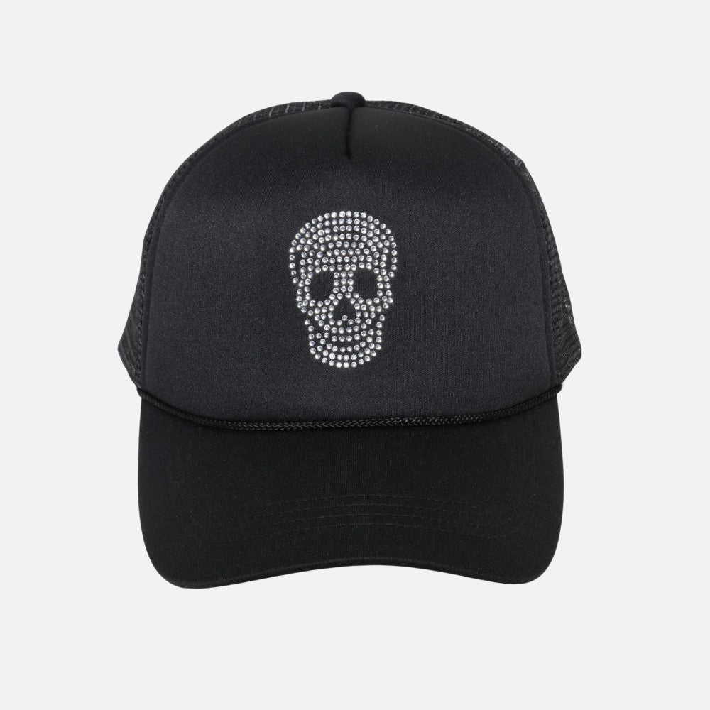 Sparkly skelly hat