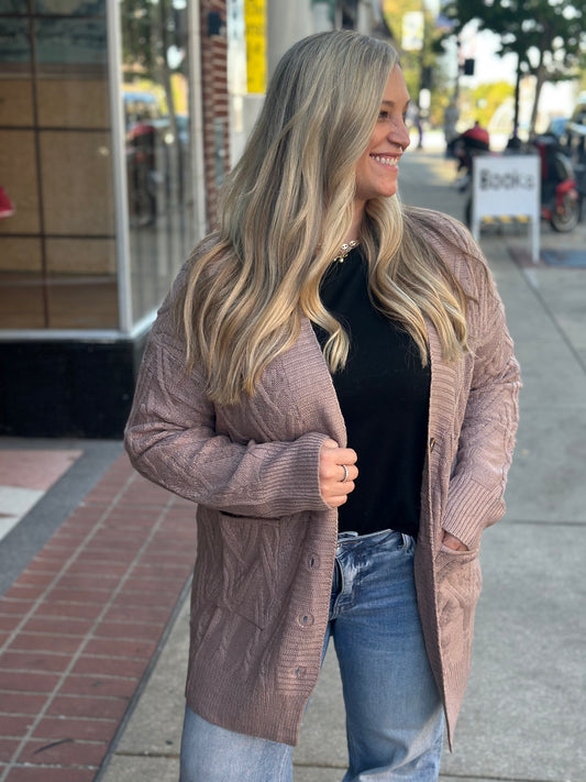 Brooks button down sweater