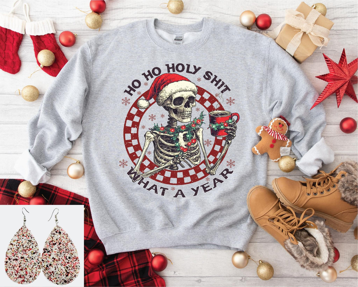 Ho ho what a year sweatshirt